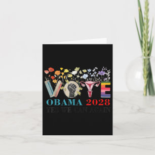 Carte Floral Vote Obama 2028 Réparons ce Président 202