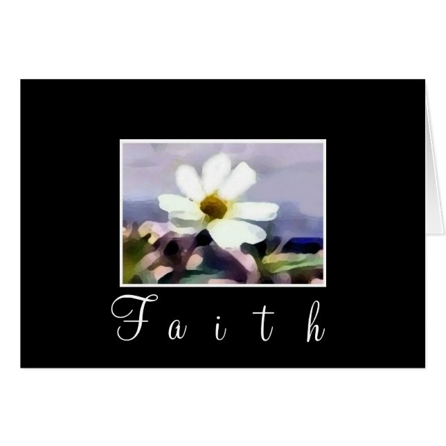 carte florale (Devant horizontal)