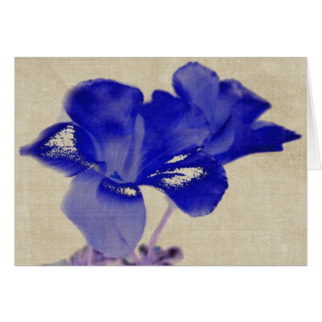 Carte florale d'art (Devant horizontal)