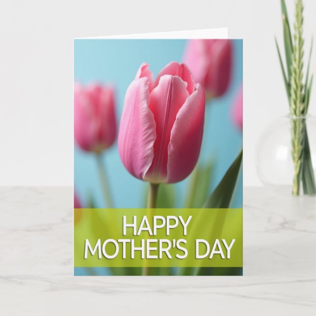 Carte Florale Rêveuse en Fleurs (Devant)