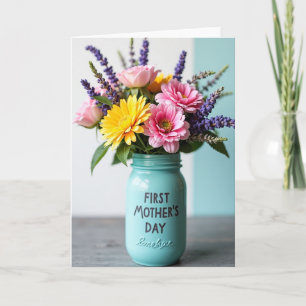 Carte florale Two Tone