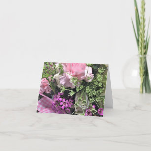 Carte florale vide