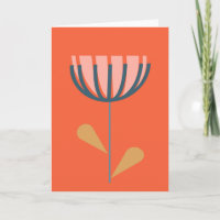 Flore folklorique scandinave Art simple Fleur oran