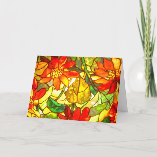 Carte Flore vintage de verglas (Devant)