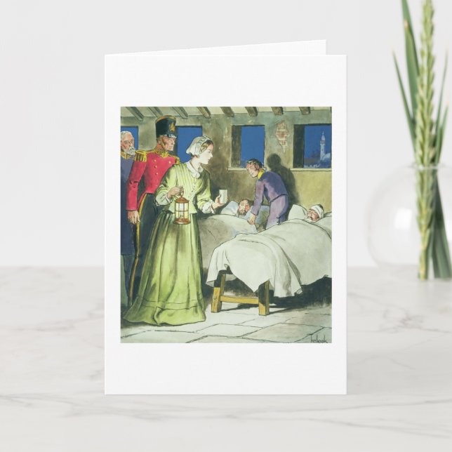 Carte Florence Nightingale (1820-1910) de "Peeps into (Devant)