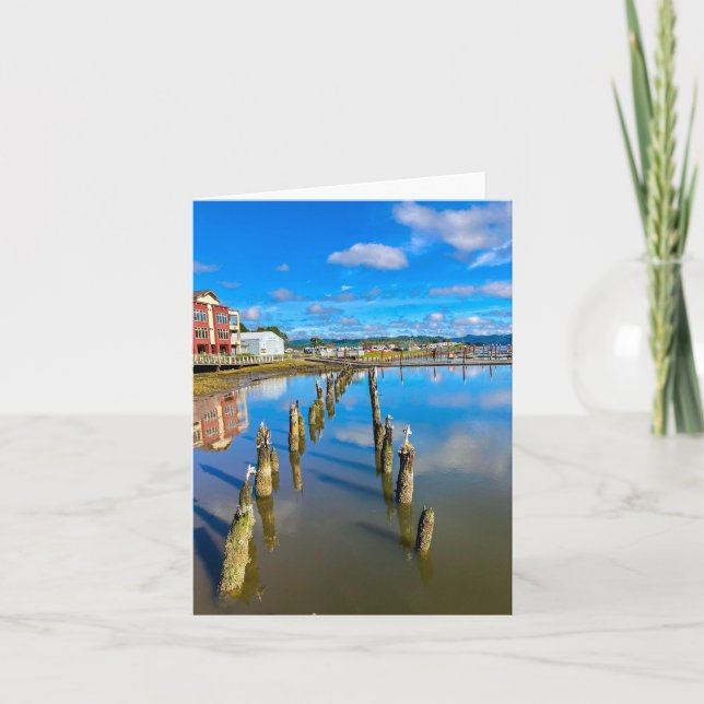 Carte Florence Oregon Eaux Reflectives (Devant)