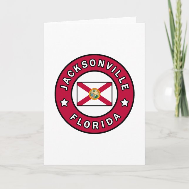 Carte Floride de Jacksonville (Devant)