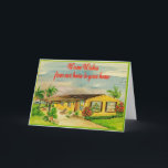 Carte Floride Vacances Chaleureuses<br><div class="desc">Carte de voeux chaleureuse de Floride pour toute occasion de vacances,  de vos acheteurs chez White Devil Merchandise!</div>