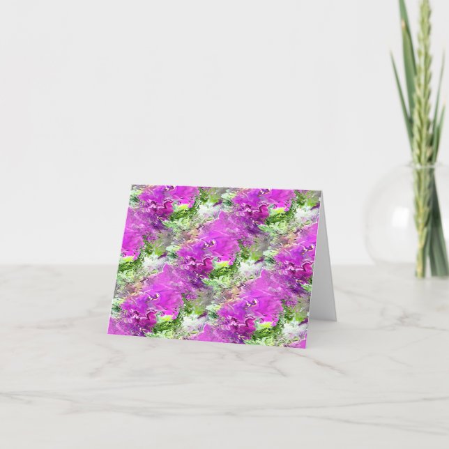 Carte Flot de Petunias..... (Devant)