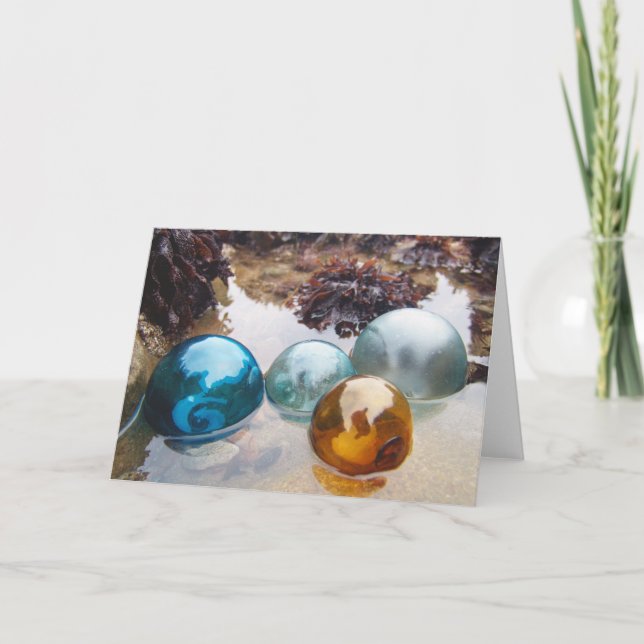 Carte Flottes de verre sur l'eau (Devant)