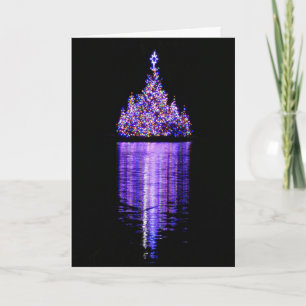 Carte Flottille de sapins de Noël, NYC -