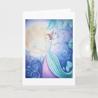Carte Flower Faery Greeting card