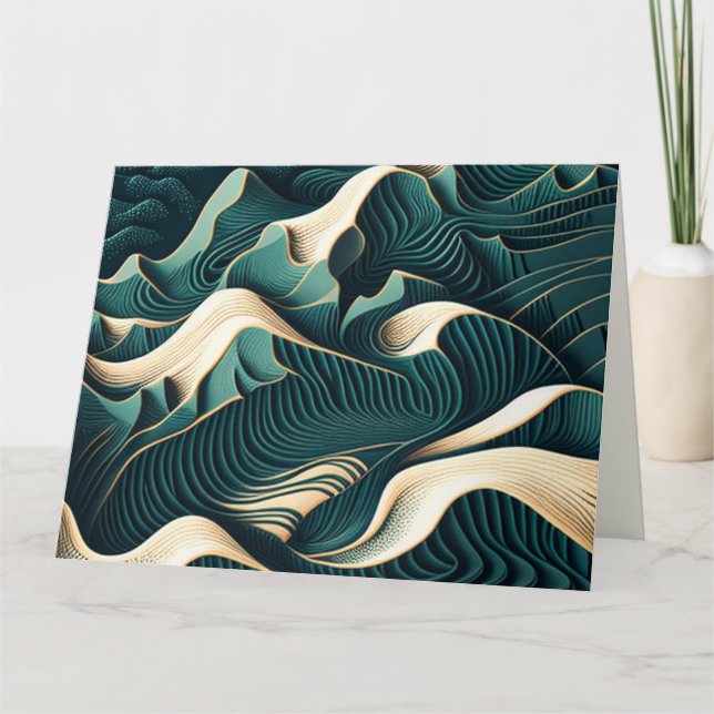 Carte Flowing harmony (Devant)
