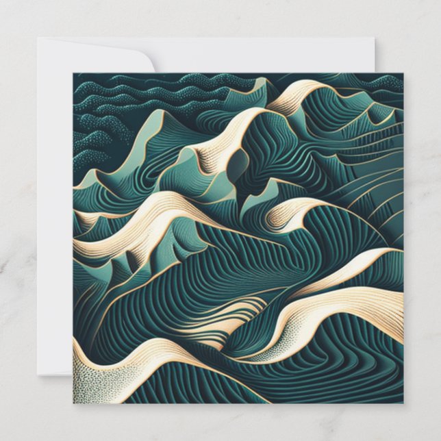 Carte Flowing harmony (Devant)