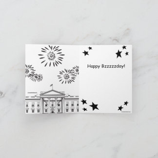 Carte Flyden Harris 2020 : Joyeux Bzzzday