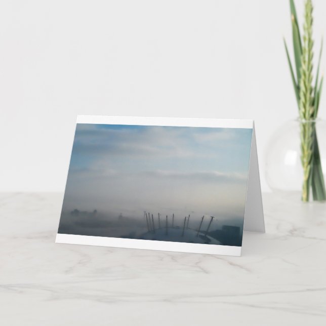 Carte Fog over Millennium Dome, Londres (2) (Devant)