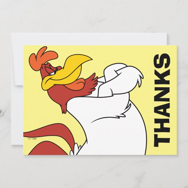Carte Foghorn Leghorn Arms Crossed (Devant)