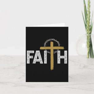 Carte Foi Bible Religieuse Jésus Catholique Chrétien Tan