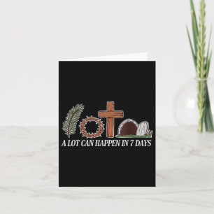 Carte Foi Chrétienne Joyeux Jour de Pâques Il Peut Arriv