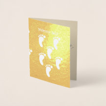 Carte Foil Bienvenue