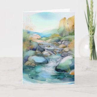 Carte Folded Greeting Card