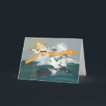 Carte Folded Greeting Card 'Bedraggled'<br><div class="desc">Maybe it hasn't been your year ... but today is your day! Brighten up someones day with this card.</div>