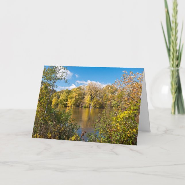 Carte Folithe Automne Le Long Du Minnesota (Devant)