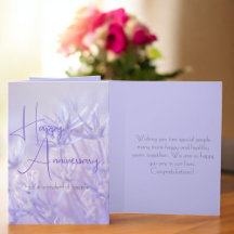 Fond Floral Violet Poussiéreux Anniversaire