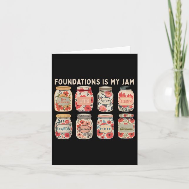 Carte Fondations Clical Conversations Is My Jam Homesch (Devant)