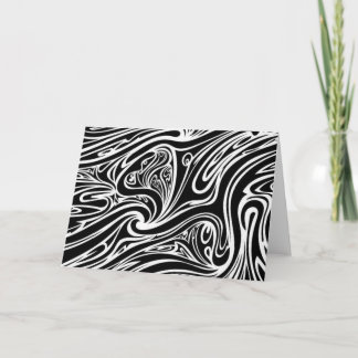 Carte Fondre l'illusion optique