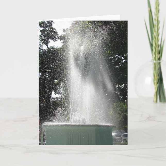 Carte Fontaine (Devant)