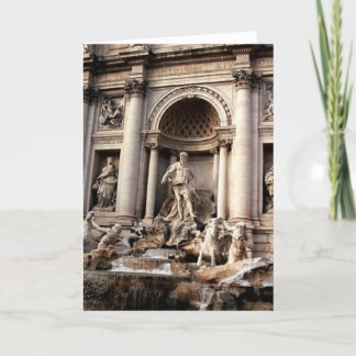 Carte Fontaine de Trevi Rome Italie Voyage