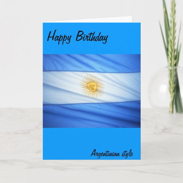 Carte Football argentin (Devant)