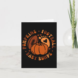 Carte Football Citrouille Halloween Byby Automne Automne