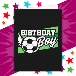 Carte Football Football Anniversaire Fête Anniversaire d