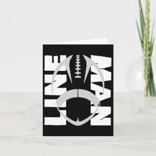 Carte Football Lineman - Ligne défensive offensive