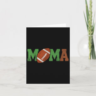 Carte Football Mama 1ère année en bas Cadeaux Anniversai