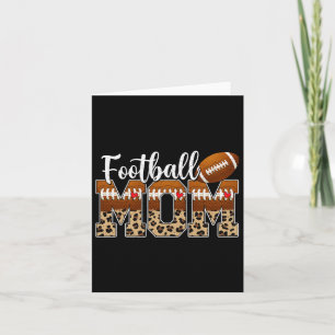 Carte Football Maman Maman Fête de la mère Salut garçon
