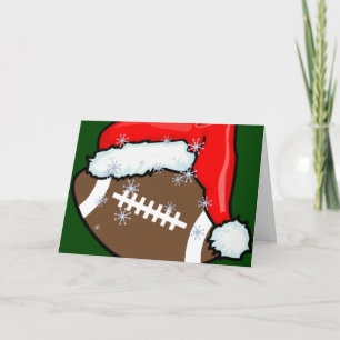 Carte - Football Noël
