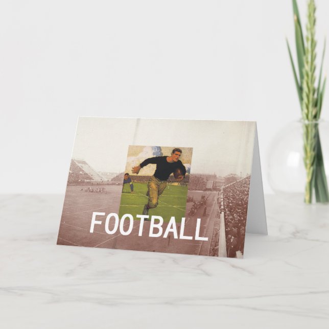 Carte Football Old School (Devant)