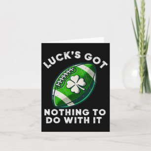 Carte Football St Patrick's Day Garçons Hommes St Paddys