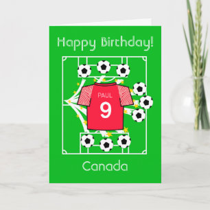 Carte Football Star Canada