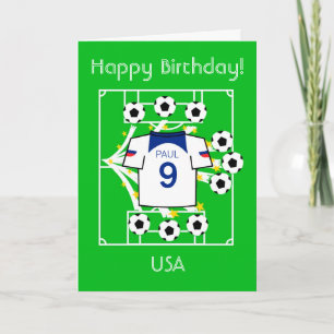 Carte Football Star USA