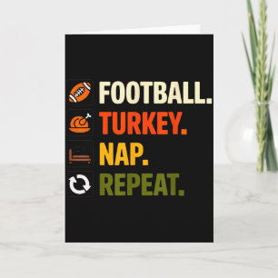 Carte Football Turquie Thanksgiving Pour Enfants Garçons