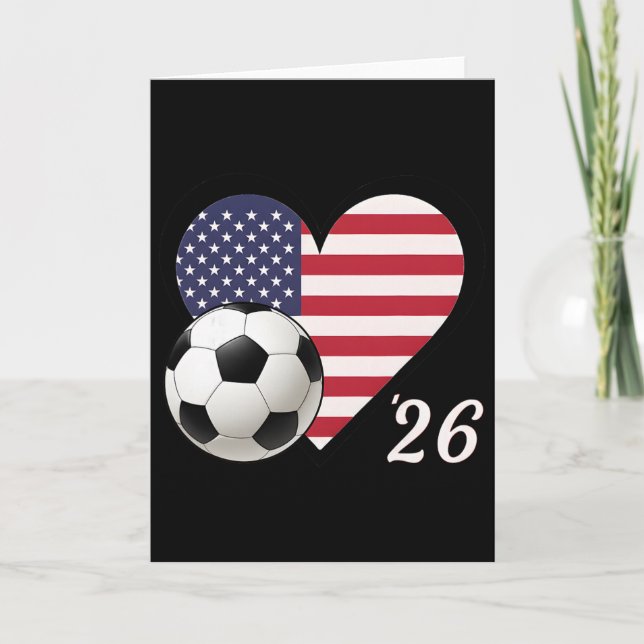 Carte Football Usa 2026  (Devant)