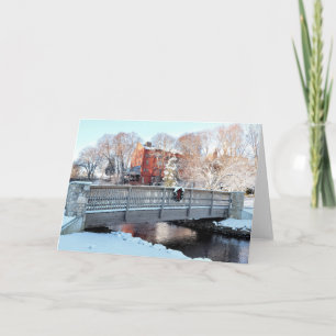 Carte Footbridge au-dessus de Town Brook, Plymouth, MA