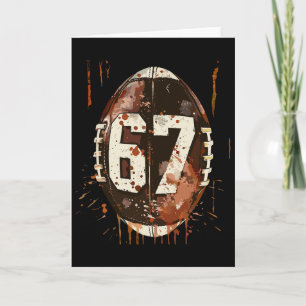 Carte Footbyll 67 Six Seven Alpha Slang 6 7 Mème Enfants