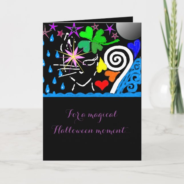 Carte "For a Magical Halloween Moment..." Card (Devant)