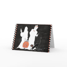 Force de base et Pilates d'Halloween fantômes mart