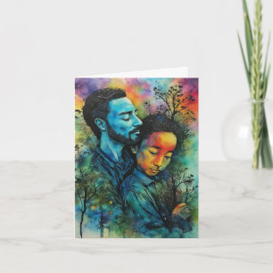 Carte "Force silencieuse" - Une fête des Pères émouvante